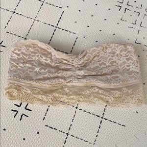 Aerie ivory lace bandeau